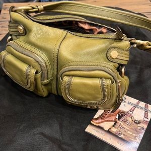 Leather B Makowsky bag
